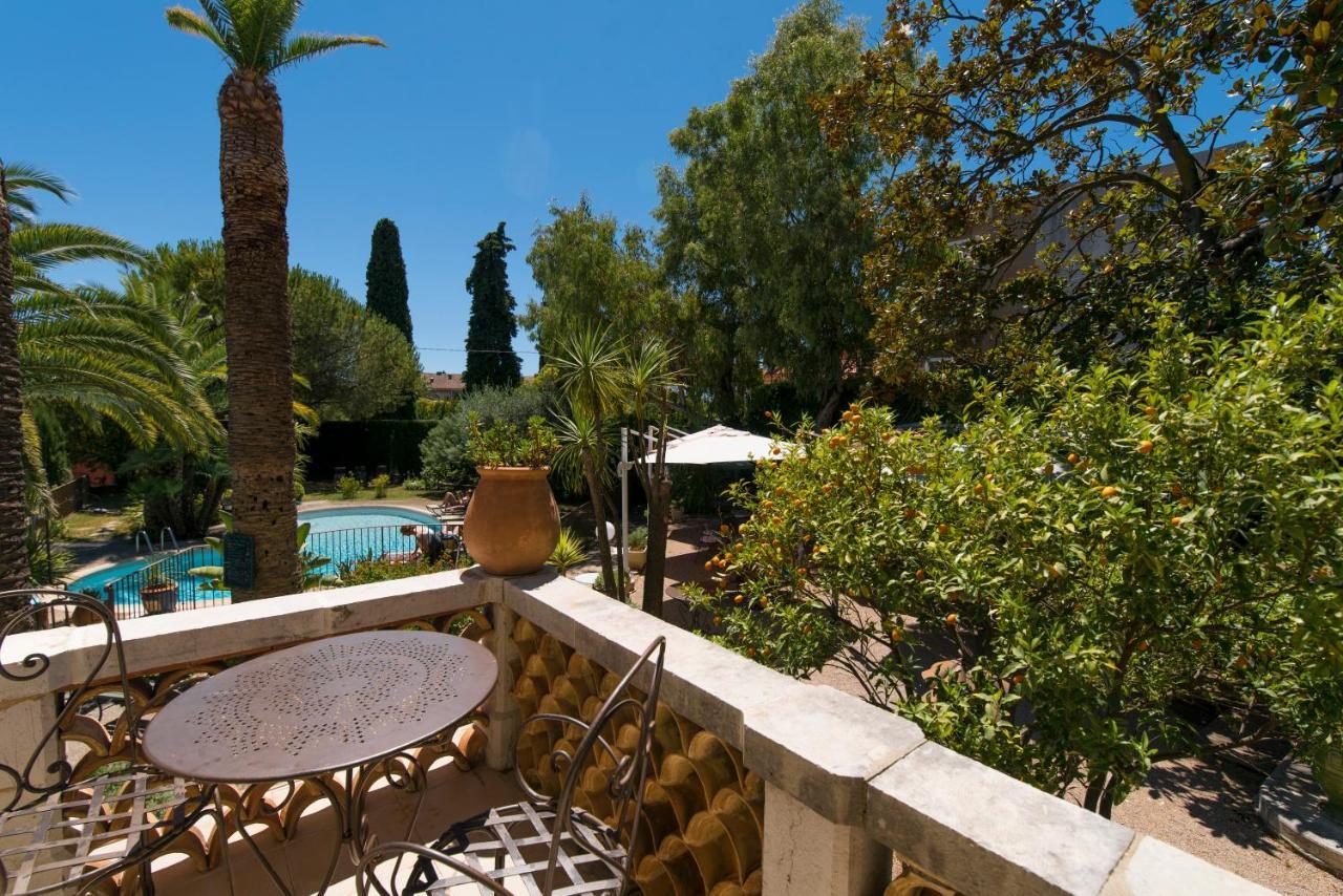 La Villa Roseraie , Hotel Familial Ouvert Toute L Annee Vence Buitenkant foto