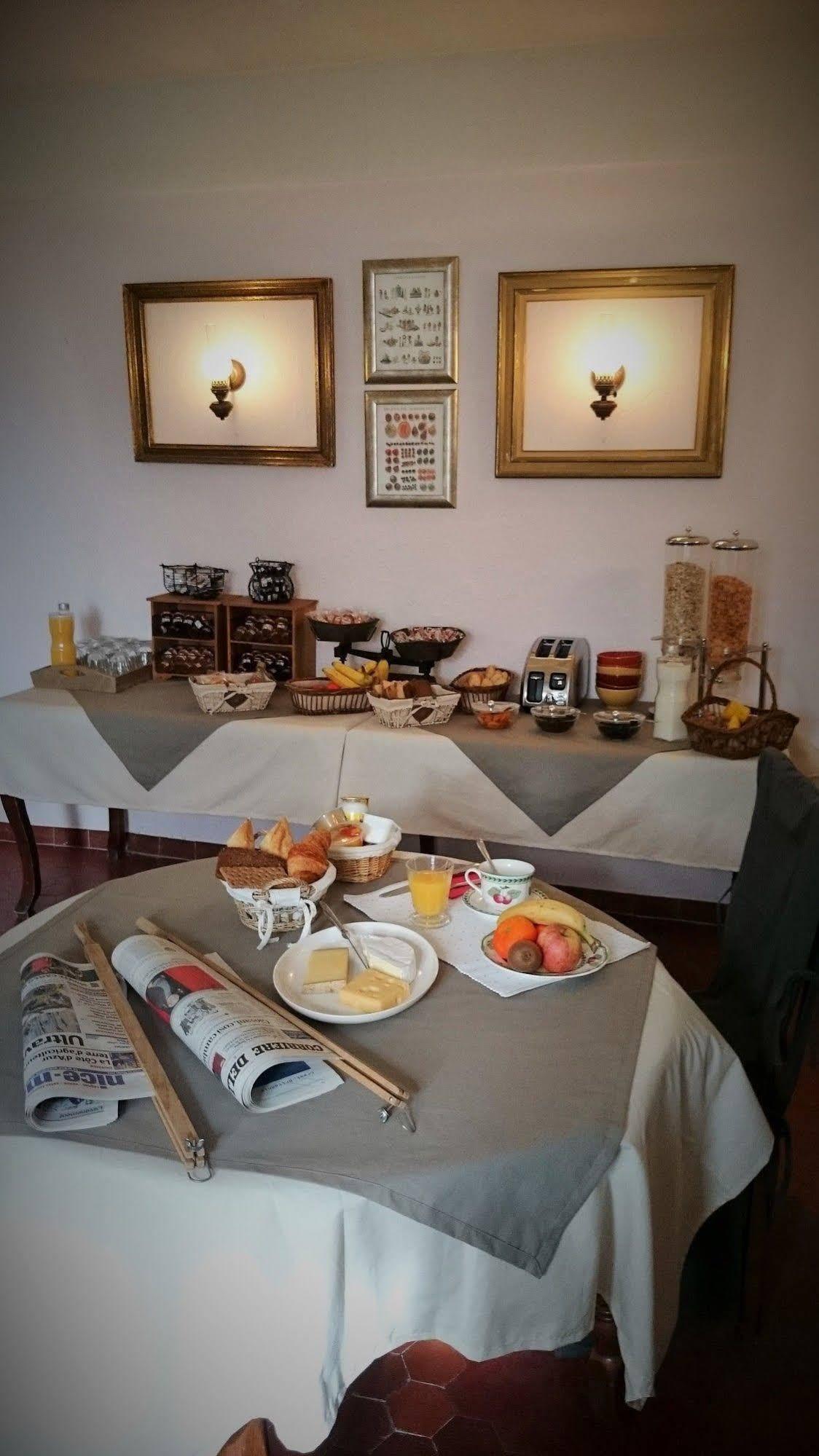 La Villa Roseraie , Hotel Familial Ouvert Toute L Annee Vence Buitenkant foto